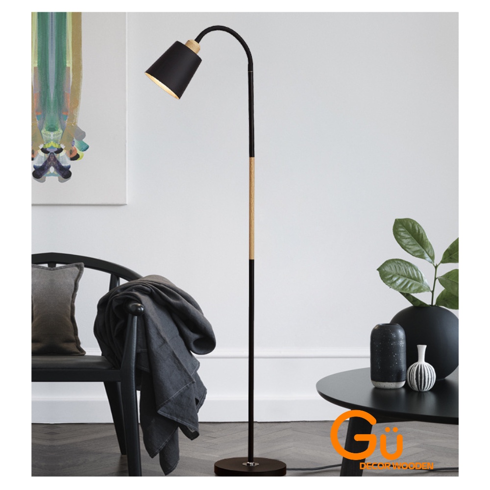 Đèn cây đứng Decor điều chỉnh cao thấp,trang trí phòng ngủ, phòng khách  phong cách Hiện Đại