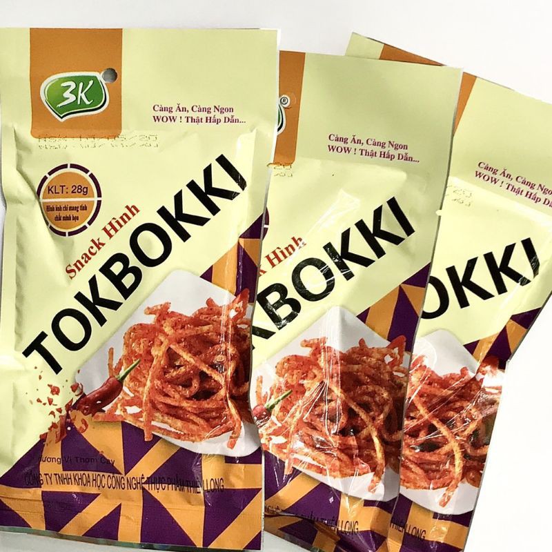 02 gói Snack TOKBKKI