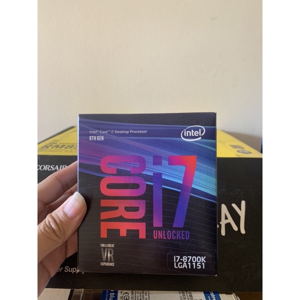 CPU Intel Core i7 8700K 3.7Ghz Turbo Up to 4.7Ghz / 12MB / 6 Cores, 12 Threads / Socket 1151 v2 (Coffee Lake ) | WebRaoVat - webraovat.net.vn