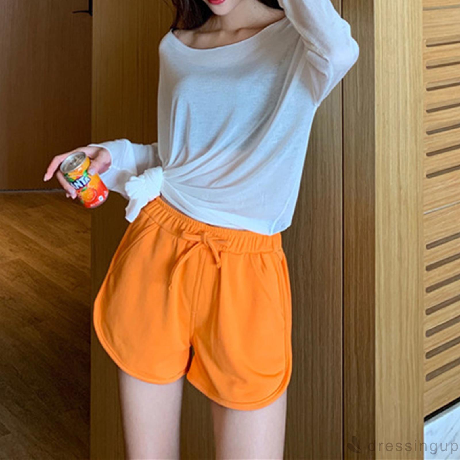 Quần Ngắn Dành Cho Nữ Lưng Cao Dây Rút Cá Tính | BigBuy360 - bigbuy360.vn