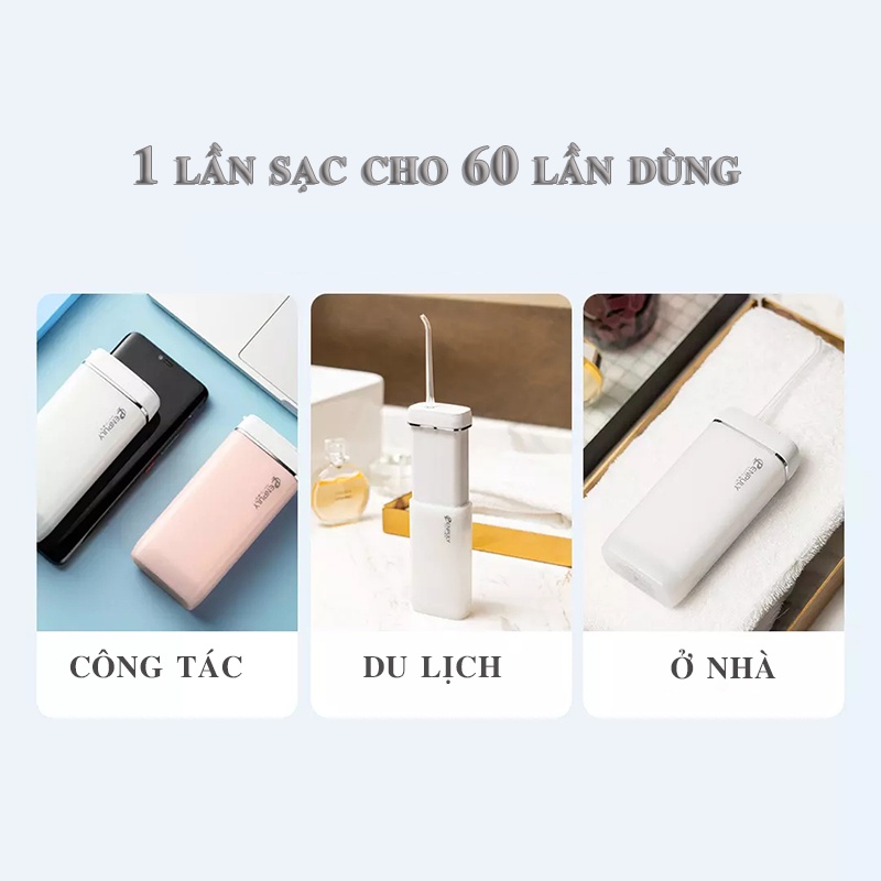 MÁY TĂM NƯỚC XIAOMI M6 KHÔNG DÂY 130ML- MÁY TĂM NƯỚC MINI NHỎ GỌN TIỆN DỤNG DU LỊCH, CÔNG TÁC- TĂM NƯỚC ENPULY