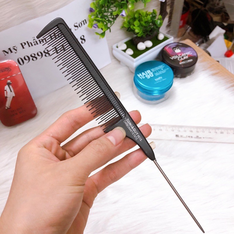 Lược Toni&guy đánh rỗi chia tóc đuôi nhọn chuyên nghệp cho salon tóc