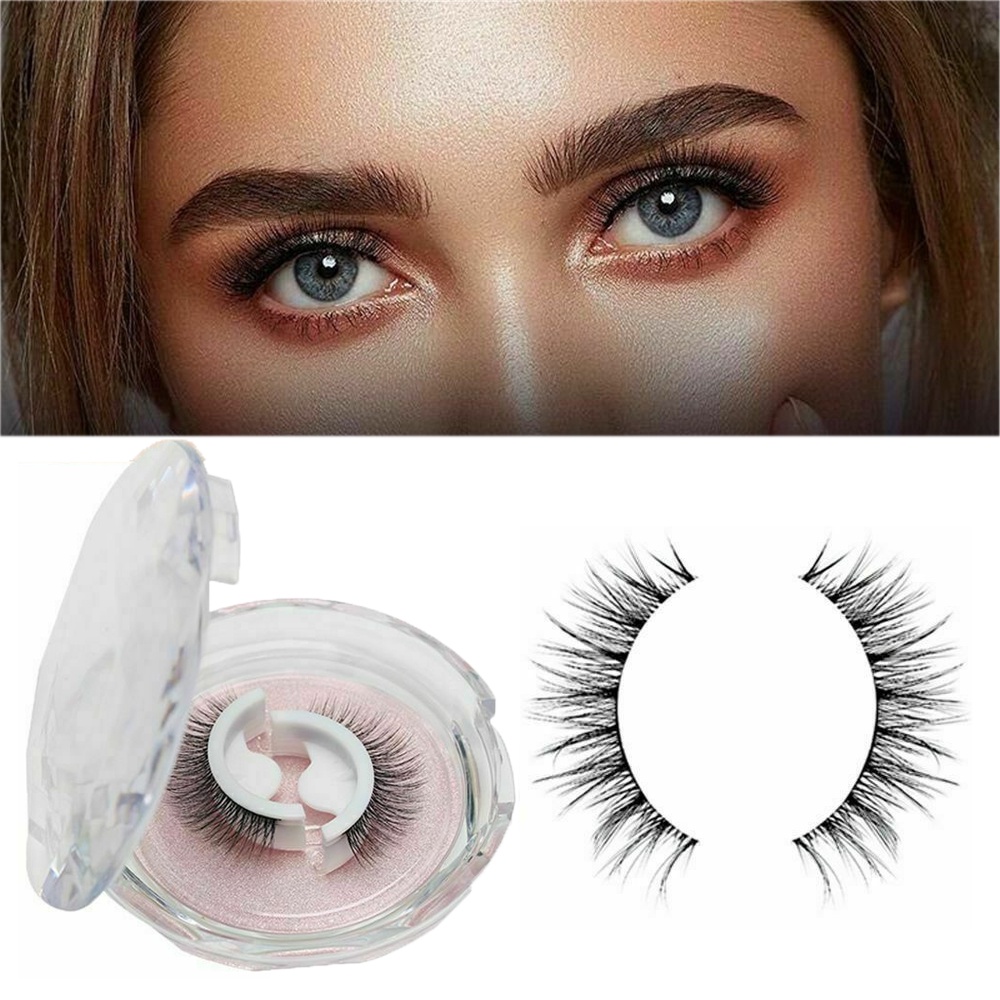 [Hàng mới về] Cặp lông mi giả cong 3D tự nhiên có thể tái sử dụng