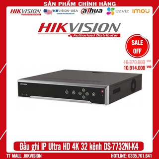 Đầu ghi camera hikvision DS-7732NI-K4