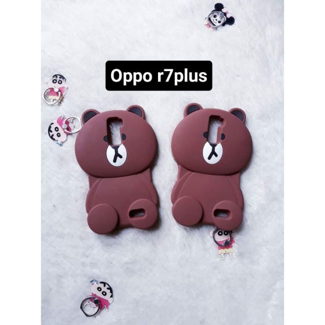 Ốp lưng gấu oppo R7 plus