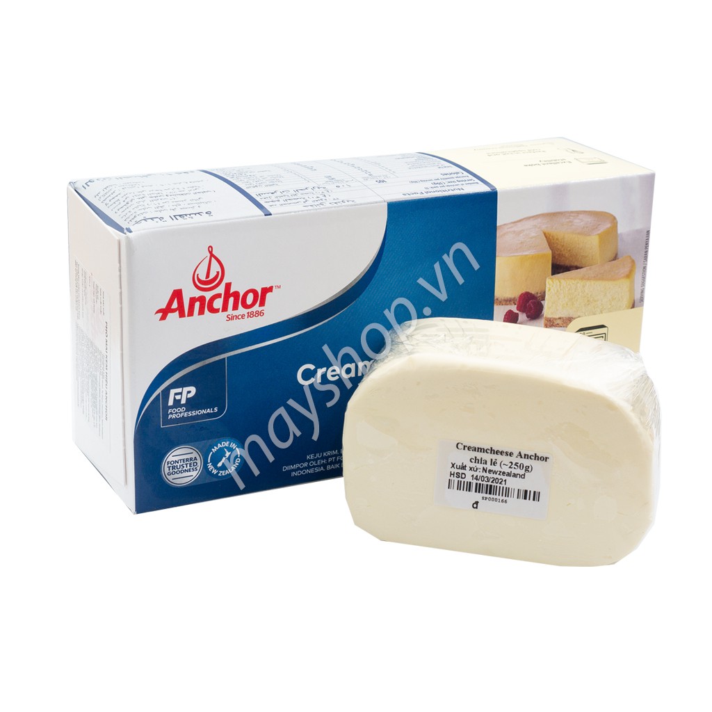 Kem phô mai Creamcheese Anchor (250g)