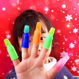 kẹo mút ngón tay có còi thổi