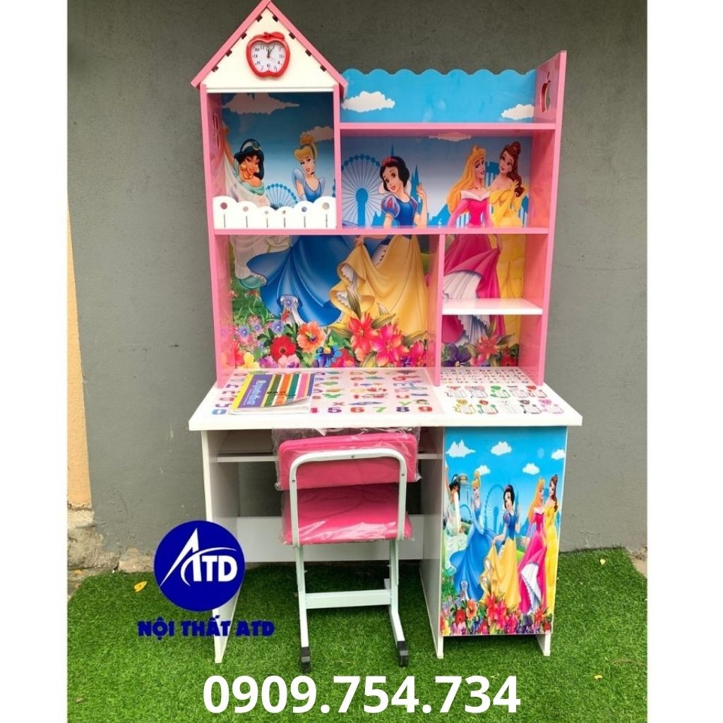 Bàn học sinh nhựa in 3D sinh động GIAO NGAY 2H