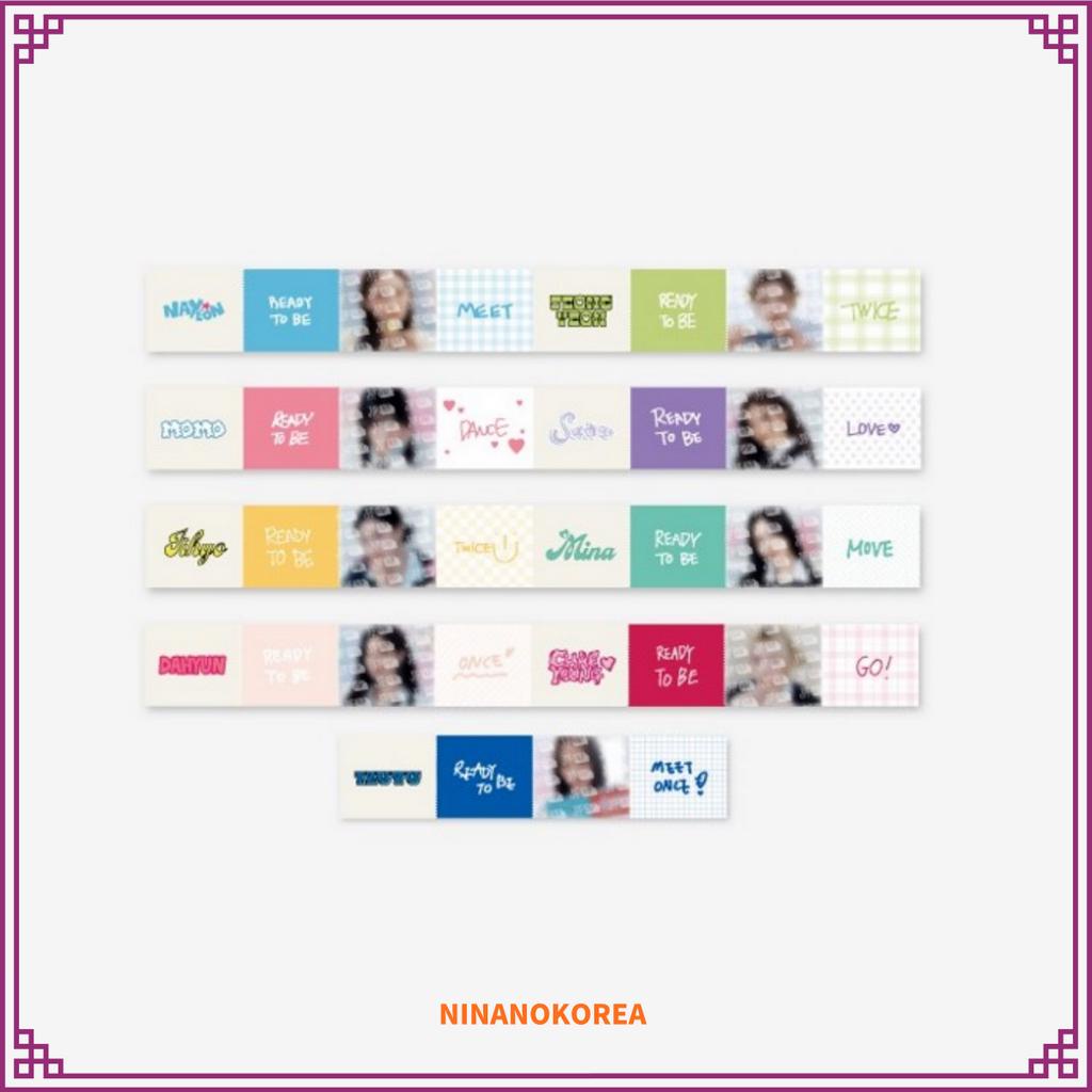 TWICE Hai Lần Băng Che Mặt - READY TO BE