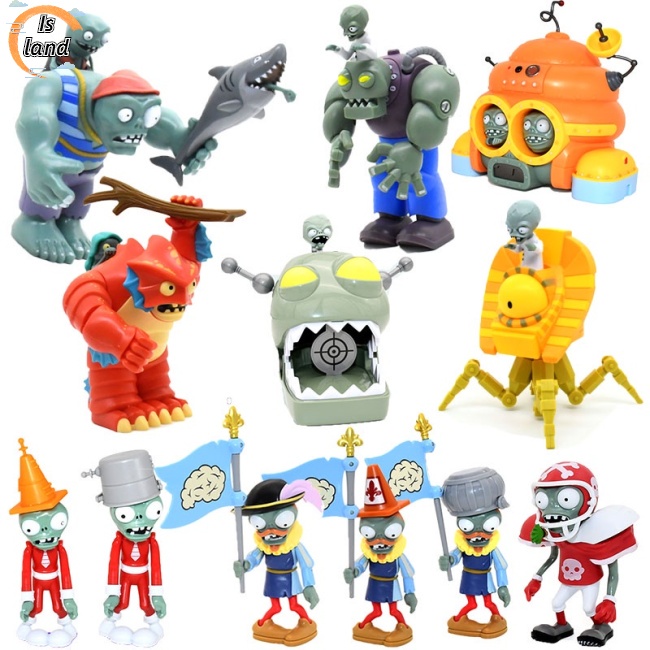 Hòn Đảo Zombie Khổng Lồ Vs. Mô Hình Nhân Vật Zombie Đẹp Mắt Sống Động