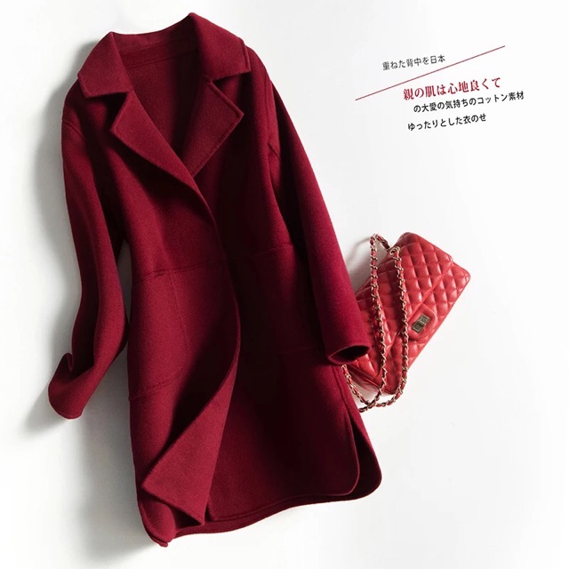 Áo dạ ép lông cừu 100%