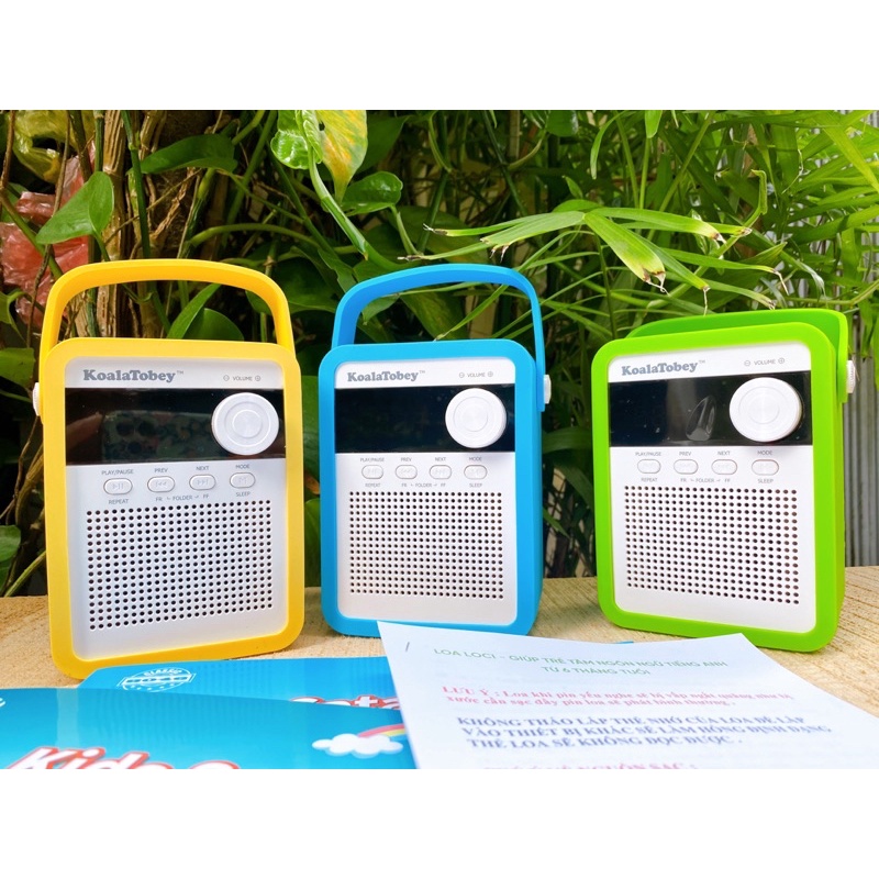 Loa Loci P90 Tắm Tiếng Anh Cho Bé Tặng Kèm HD học hiệu quả và sách Tiếng Anh