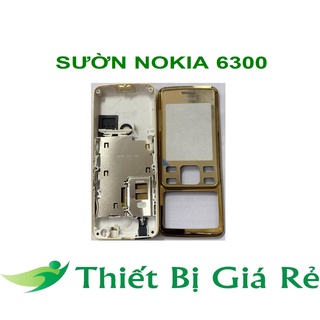 Sườn nokia 6300 màu vàng
