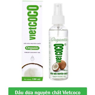 Dầu Dừa Nấu Ăn / Dầu Dừa Nguyên Chất Vietcoco, loại dích tích lớn, Chứng Nhận Hữu Cơ Mỹ và Châu Âu - CB923