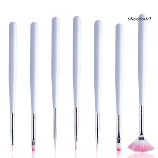Set 7 Cọ Vẽ Móng Tay Nghệ Thuật