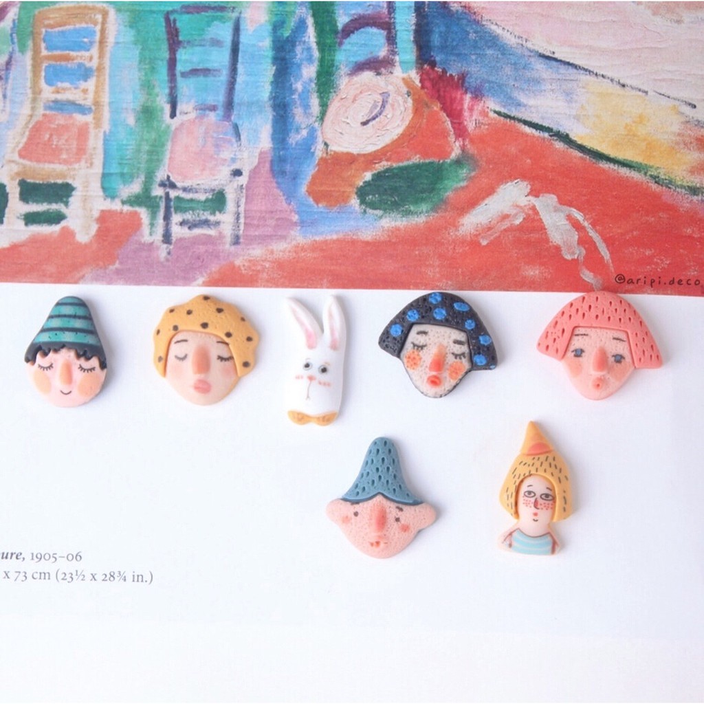 Charm NHỎ XINH hình nhận vật B93 /Nguyên liệu làm phụ kiện handmade vòng tay / resin