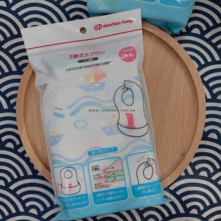 Akachan - yếm cho bé ăn dặm 10 cái
