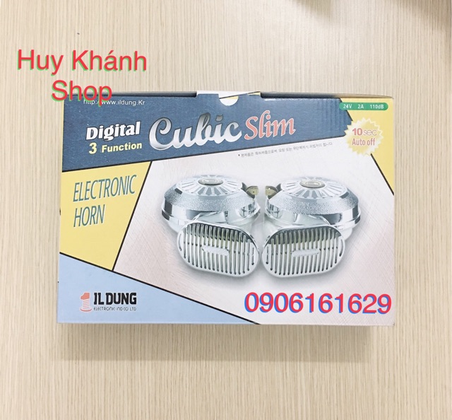 CÒI NGÂN 3 TIẾNG HÀN QUỐC 12V & 24V ( BH 6 THÁNG )