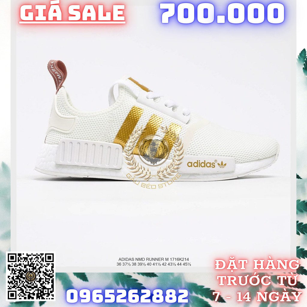 GIÀY SNEAKER MÃ SẢN PHẨM_Adidas Nmd Runner PK NHIỀU MÀU PHONG CÁCH FULLBOX + FREESHIP ➡️ gaubeostore.shop