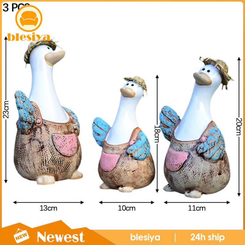 Đồ trang trí Chú Vịt Bằng Gốm Trang Trí Sân Vườn