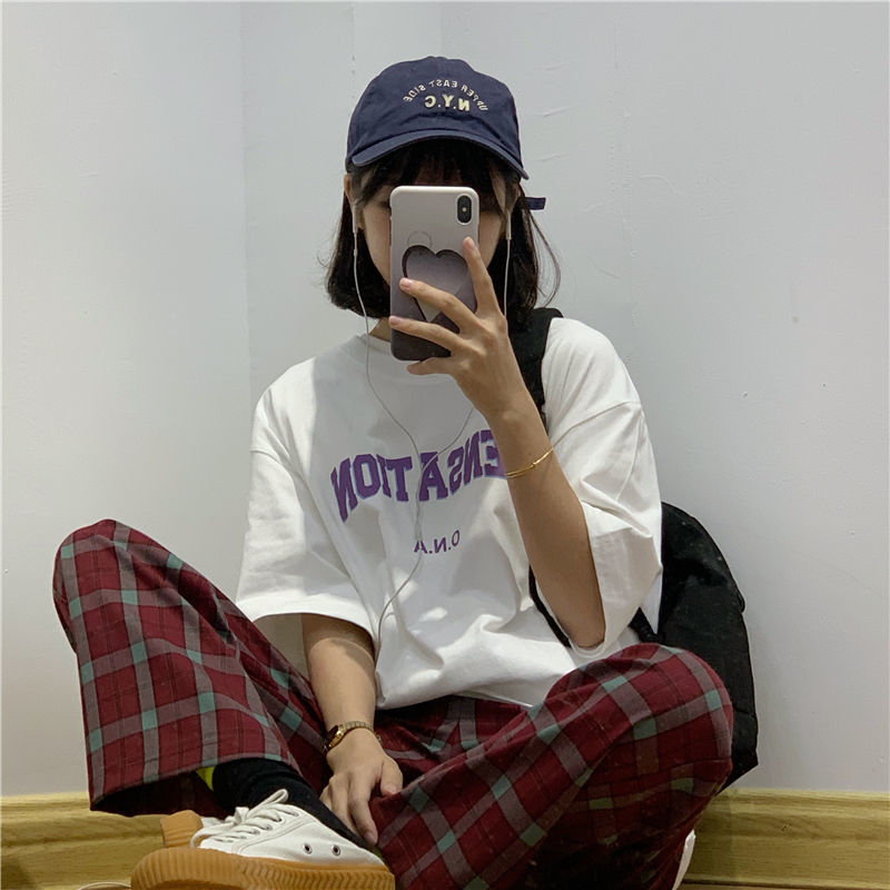 NRVP Áo Thun Ngắn Tay Cổ Tròn Phong Cách Trẻ Trung Thời Trang Cho Nữ 2021