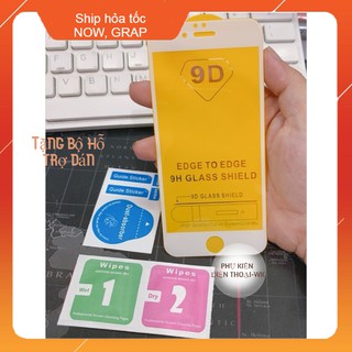 Borofone Việt Nam [Full keo: không mất cảm biến ] Kính cường lực 9D full màn cho các dòng iPhone 6/7/8, plus & X, XSMAX