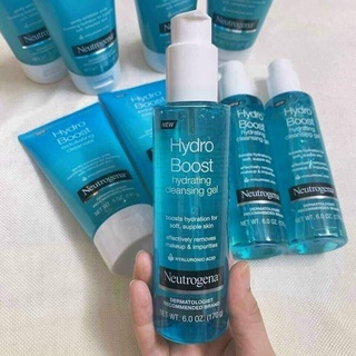 [Hàng USA] Sữa Rửa Mặt Cấp Ẩm Neutrogena Hydro Boost Hydrating Cleansing Gel