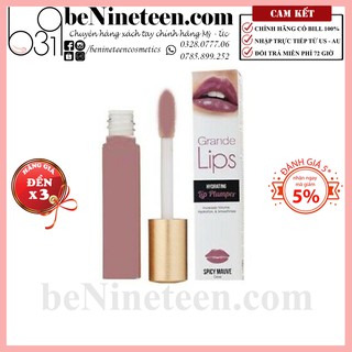 Son Dưỡng Môi GrandeLips Hydrating Lip Plumper - Spicy Mauve Mini size