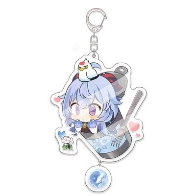 Móc khóa GENSHIN IMPACT ver TREO - ĐỒ ĂN ĐÓNG HỘP game anime chibi mica trong acrylic xinh xắn