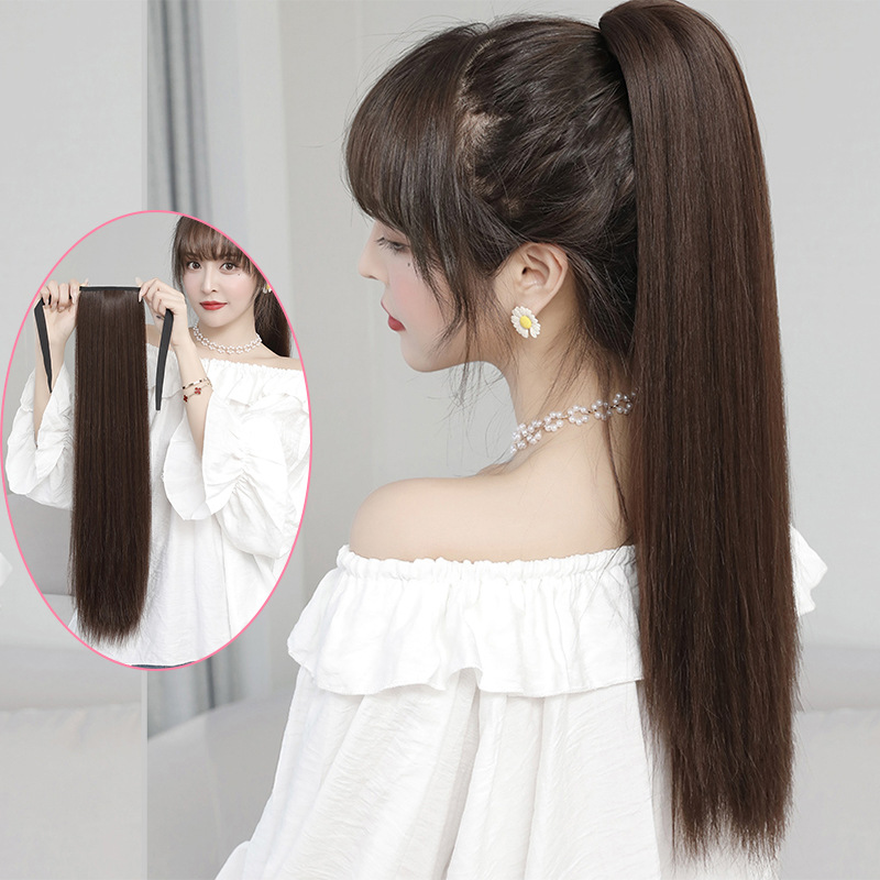 Tóc Kẹp Giả Đuôi Ngựa Cá Tính