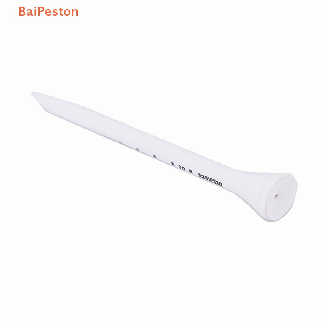 Set 50 Tee Golf Gỗ Màu Trắng 83mm Chuyên Nghiệp