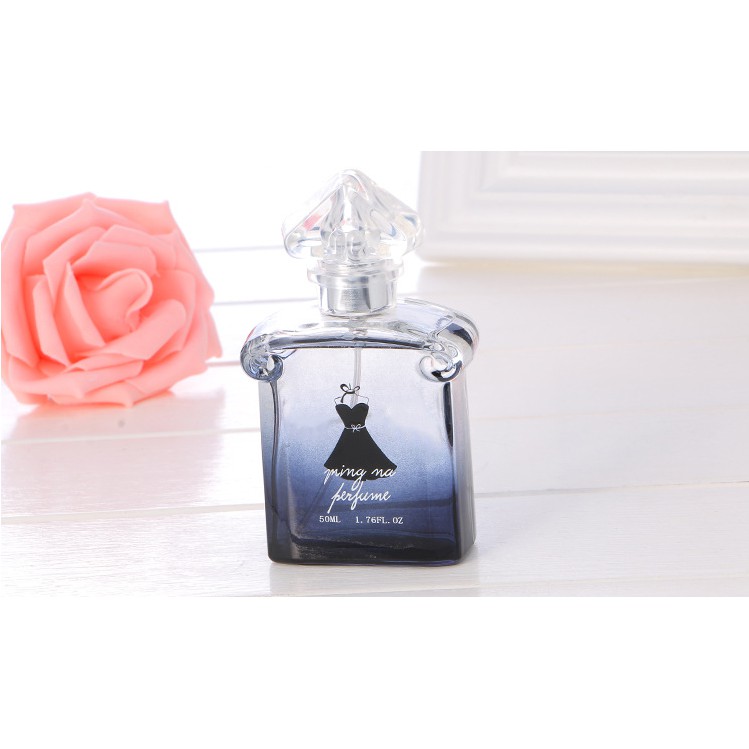 Nước Hoa Hình Chiếc Váy mingna perfume Hương Thơm Ngọt Ngào Quyến Rũ (Chai 50ml)