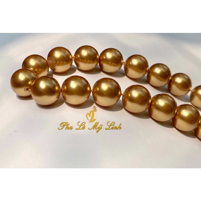 5 viên pha lê Swarovski Crystal Pearl 12mm