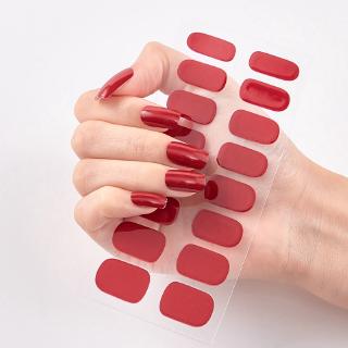 Set 16 Miếng Dán Trang Trí Móng Tay Chống Thấm Nước