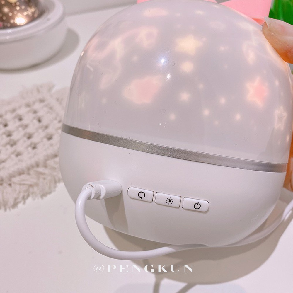 Đèn led Tạo Hiệu Ứng Bầu Trời Đầy Sao/ Đại Dương Có Thể Xoay Được Đa Năng Làm Quà Tặng Sinh Nhật
