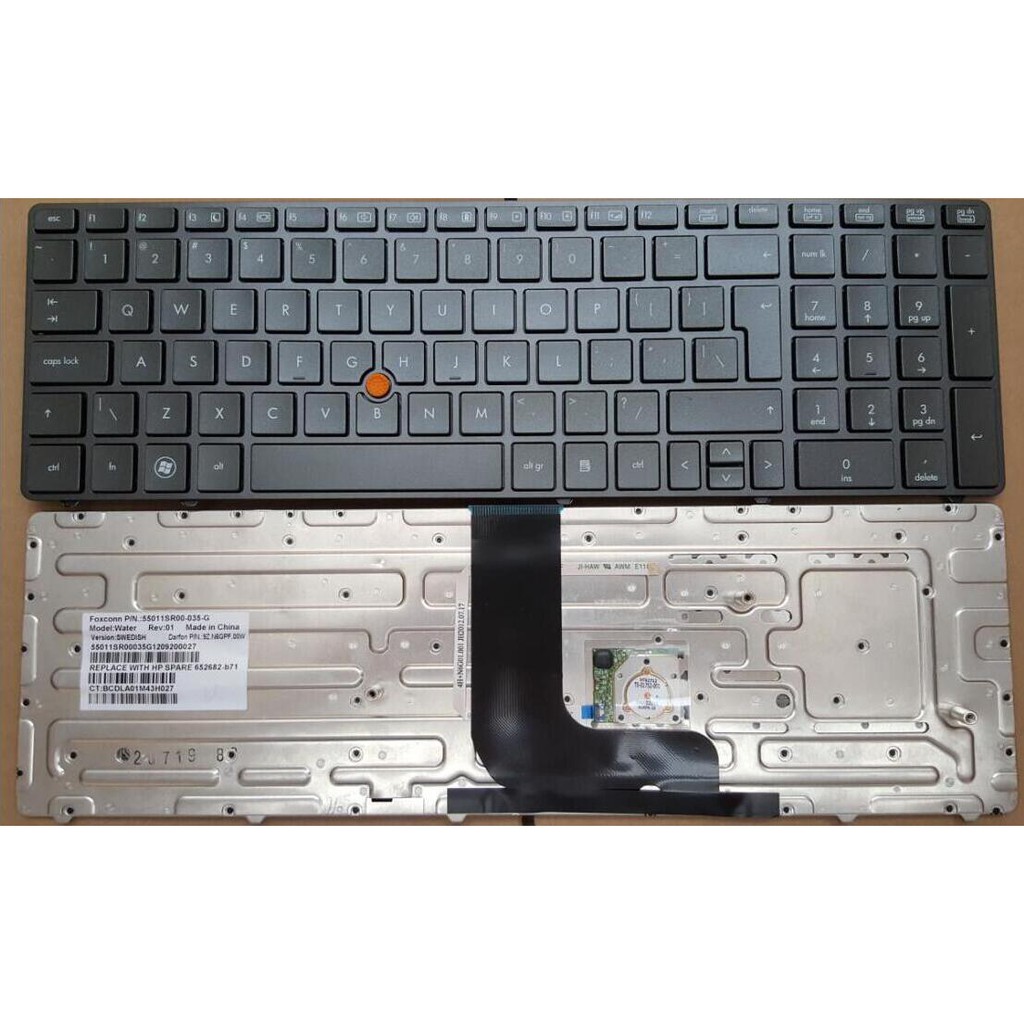 Bàn phím HP Elitebook 6560B 6565B 6570B 8560B 8560P 8570P