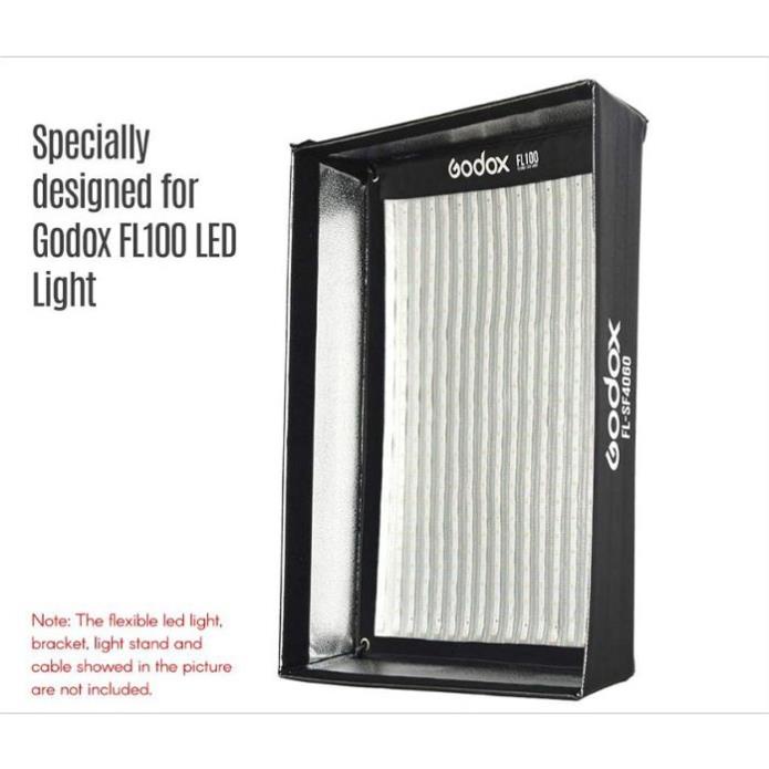 Softbox tổ ong Godox FL-SF4060 chính hãng, dành cho đèn led cuộn FL100