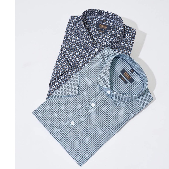 Áo sơ mi Nam ngắn tay Slim Fit DGCs - SASNCB41M-S