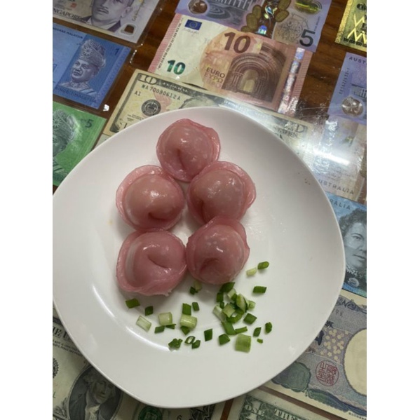 HÁ CẢO SÒ ĐIỆP VỎ HỒNG. túi 500g.