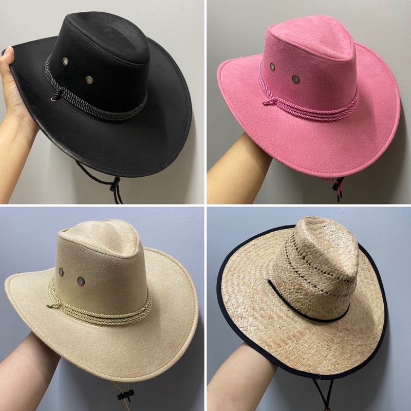 Nón cao bồi nỉ nhung