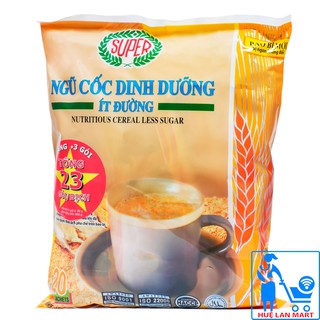 [CHÍNH HÃNG] Ngũ Cốc Dinh Dưỡng Ít Đường Super - Túi 400g (20 gói x 20g)