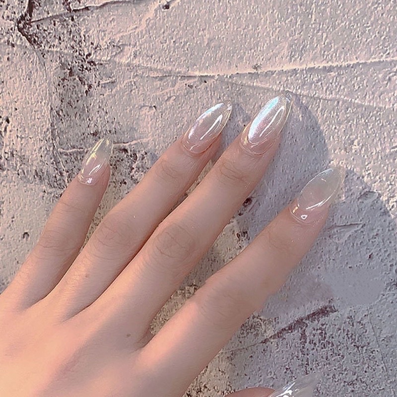 Hũ tráng gương trắng ánh trai nhiều màu