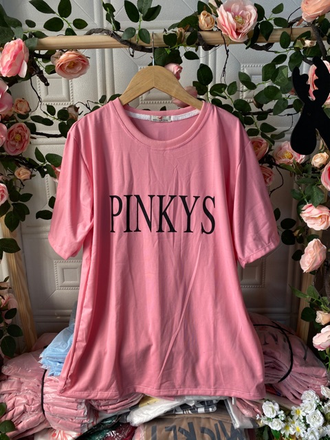 áo thun form rộng unisex pinkys