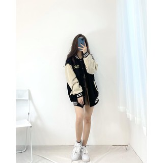 (FREESHIP) áo khoác boomber nỉ nhung miho.house