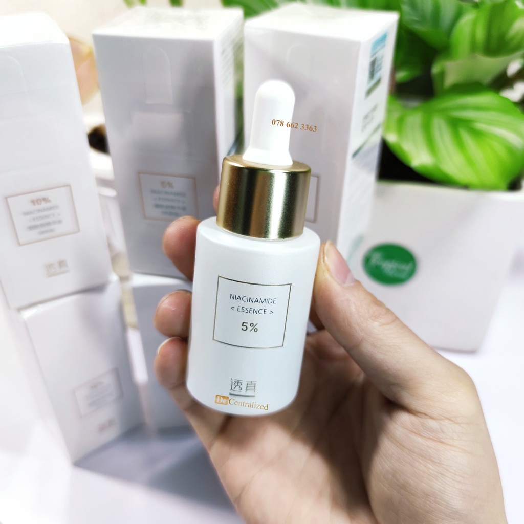Serum Niacinamide LUCENBASE B3 Essence 3% 5% 10% Giảm Thâm, Serum Trắng Da Giảm Mụn Cấp Ẩm Chống Lão Hoá Kiềm Dầu Cho Da