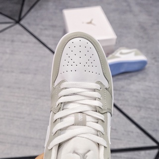 [RenStore] Giày Sneaker AJ1 Low Wolf Grey | Xám bạc 🔥