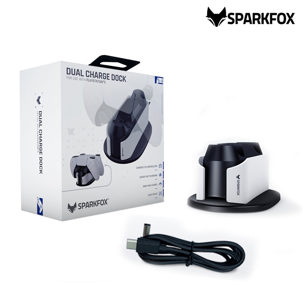 Bộ Sạc Usb C Cho Tay Cầm Chơi Game Sparkfox Ps5