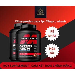 Whey Protein Nitro Tech 4lbs (1.8Kg) - Sữa Tăng Cơ săn chắc Boby