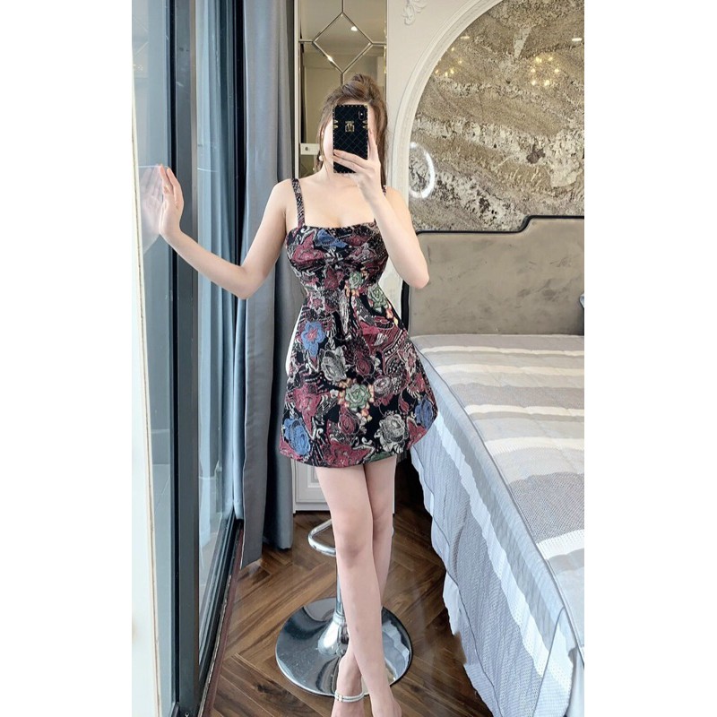 Váy 2s to xoắn nơ ngực | BigBuy360 - bigbuy360.vn