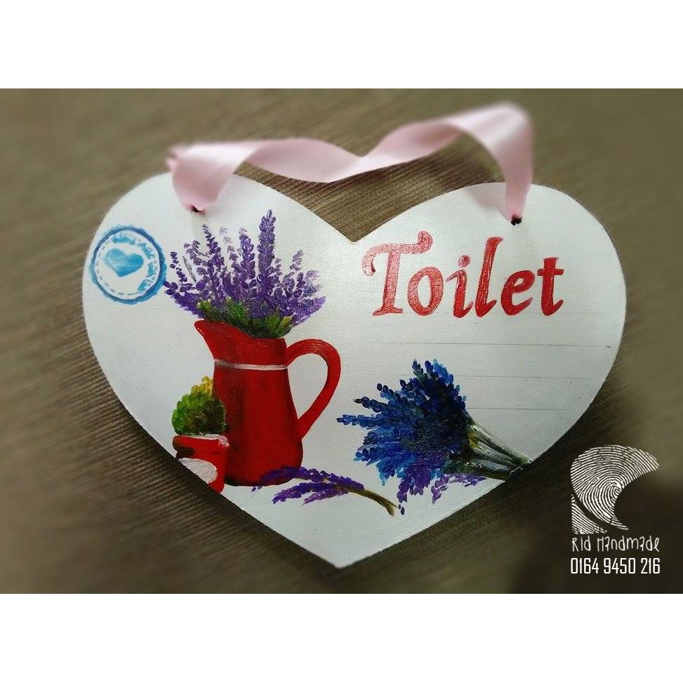 R15_Bảng gỗ handmade trái tim